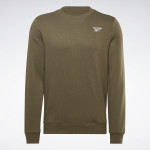 Reebok Identity Fleece Crew Sweatshirt - MOSAGRÆN